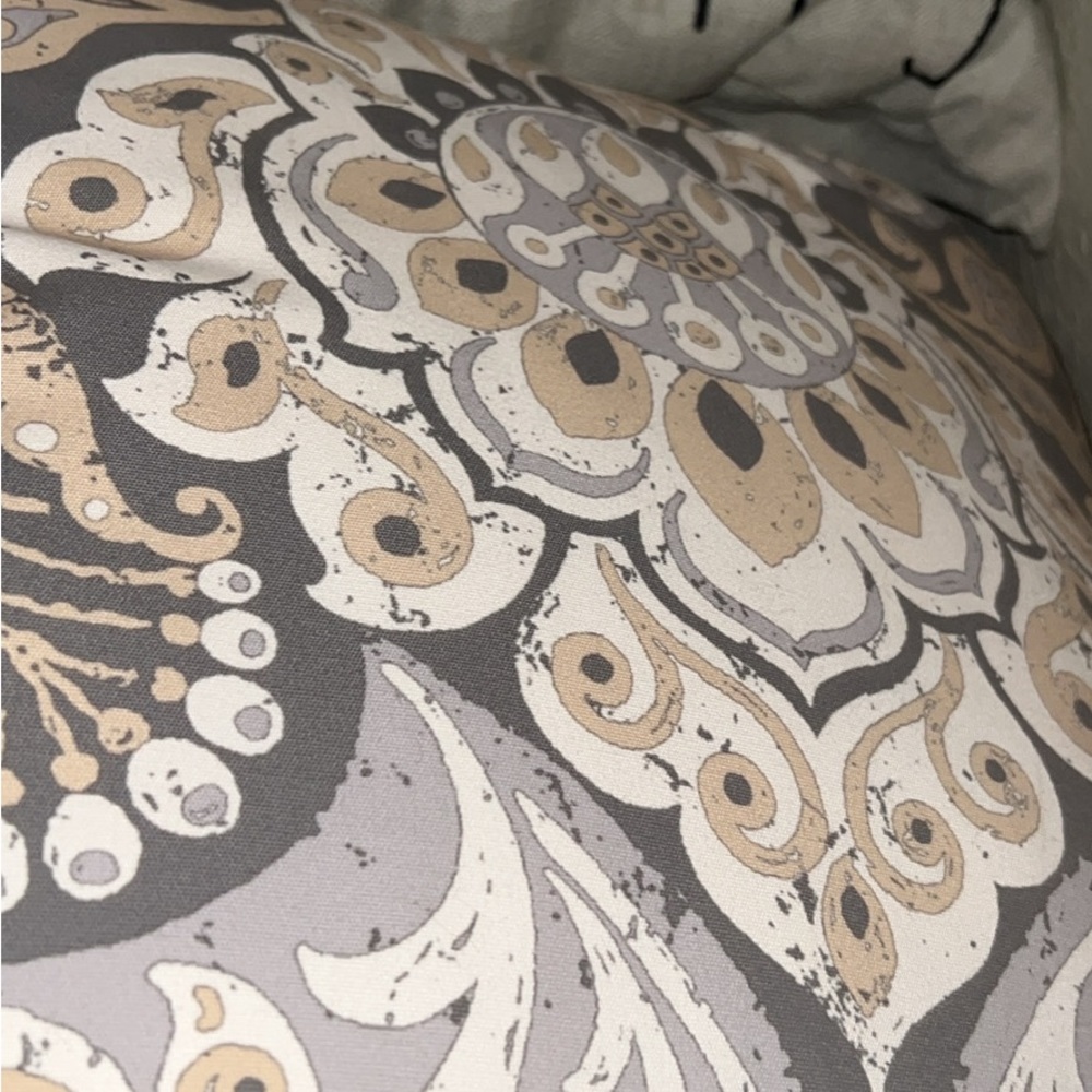 Small, medium, large decorative pillows, eight dollars each if all are purchased